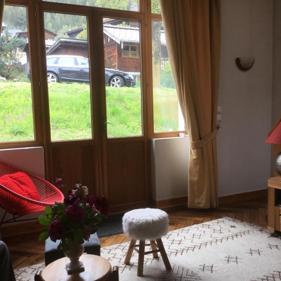 Appartement Typique,Chaleureux Et Pratique Chamonix Exteriér fotografie